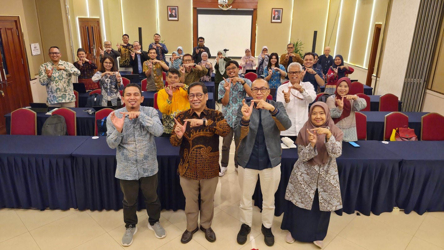 Sekolah Vokasi Universitas Terbuka Gelar Workshop Pengembangan Bahan Ajar Interaktif (BAI)